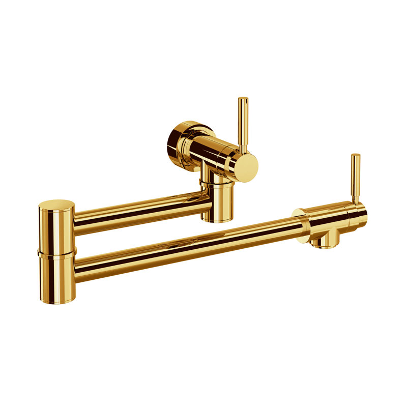Holborn™ Pot Filler, Unlacquered Brass