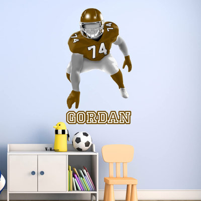Text & Numbers Non-Wall Damaging Wall Decal