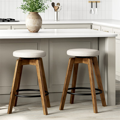 Tabouret de comptoir pivotant l 16 po