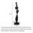 Zen-Style Walnut Wood Art Sculpture Ornaments-747644323