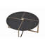 Bromia Black & Champagne Finish Coffee Table