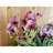 Artificial Orchid Flowers Arrangement in Ceramic Vase