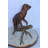 Nifao Collection Bronze Statue of a Mongoose Climbing a Tree Branch 24" x 12" x 20"H