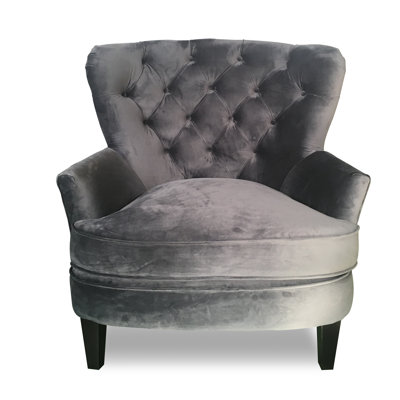 Monett Velvet Accent Chair