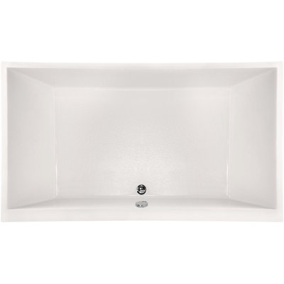 Eileen 86'' x 50'' Soaking Acrylic Bathtub