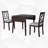 5 - Piece Extendable Dining Table with Chairs-1519574932