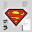 Enseigne lumineuse DEL 12,7 po Superman