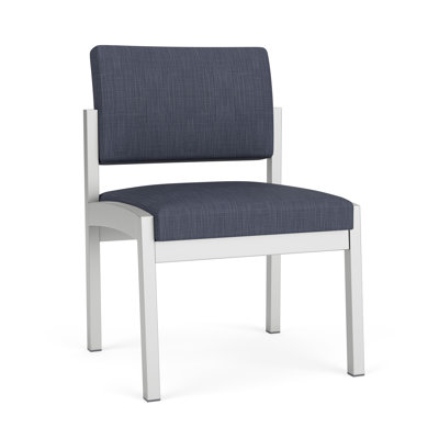 Chaise sans accoudoirs en acier Lenox