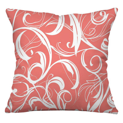 Coussin en coton Swirls