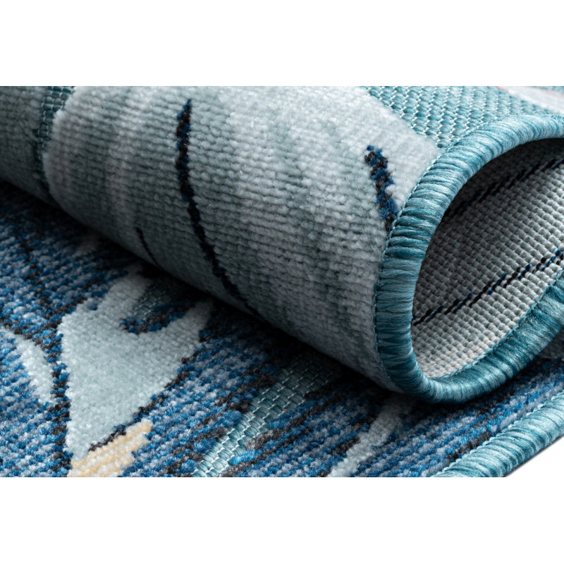 Troutville Rectangle Floral Indoor / Outdoor Area Rug, Rectangle 140 x 200cm