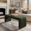 Banc moderne rembourré avec cascade moderne Boucle