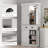 HOMCOM 71" Kitchen Pantry Cabinet With Motion Sensor Light, Tall Storage Cabinet With 6 Door Shelves, A Drawer & 4 Adjustable Shelves, For Living Room, Dining Room, White