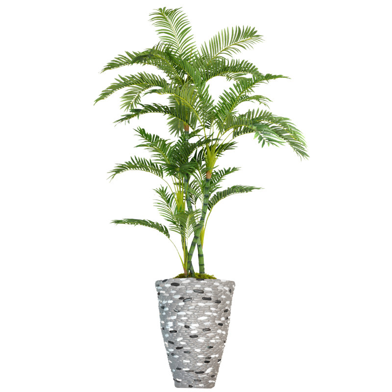 Panama Artificial 85" Palm Tree in Planter