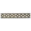 4.3 in. x 14.2 in. Marble Tile