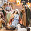 Ensemble de 12 figurines de crèche surdimensionnées en résine-1915518903