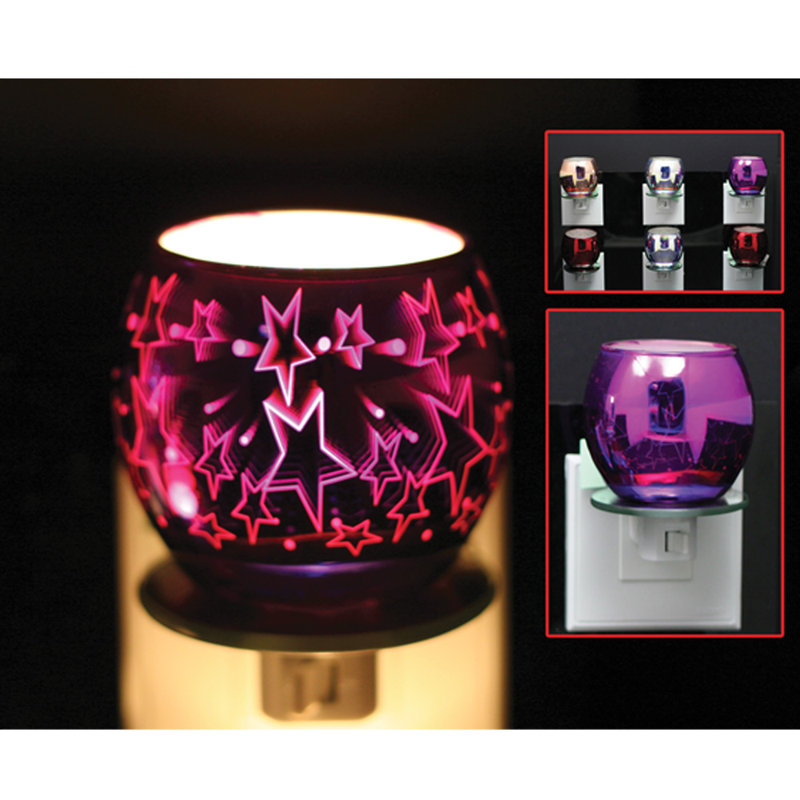 Éclairage de nuit star, Mauve
