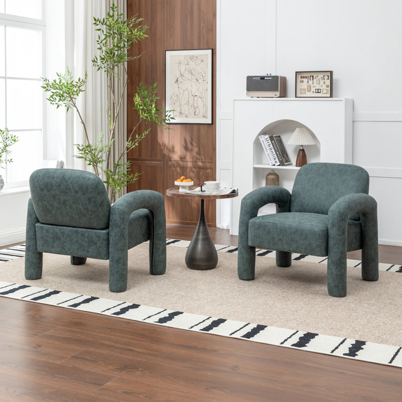 Fauteuil Iryanna, Sarcelle