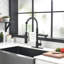 Robinet de cuisine rétractable avec plate-forme