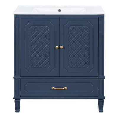 Ensemble de meuble-lavabo sur pied 30 pouces