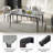 Krystah Rectangular Large Corner of Sintered Stone Ceramics Dining Table with Metal legs-1131189706-1129429568