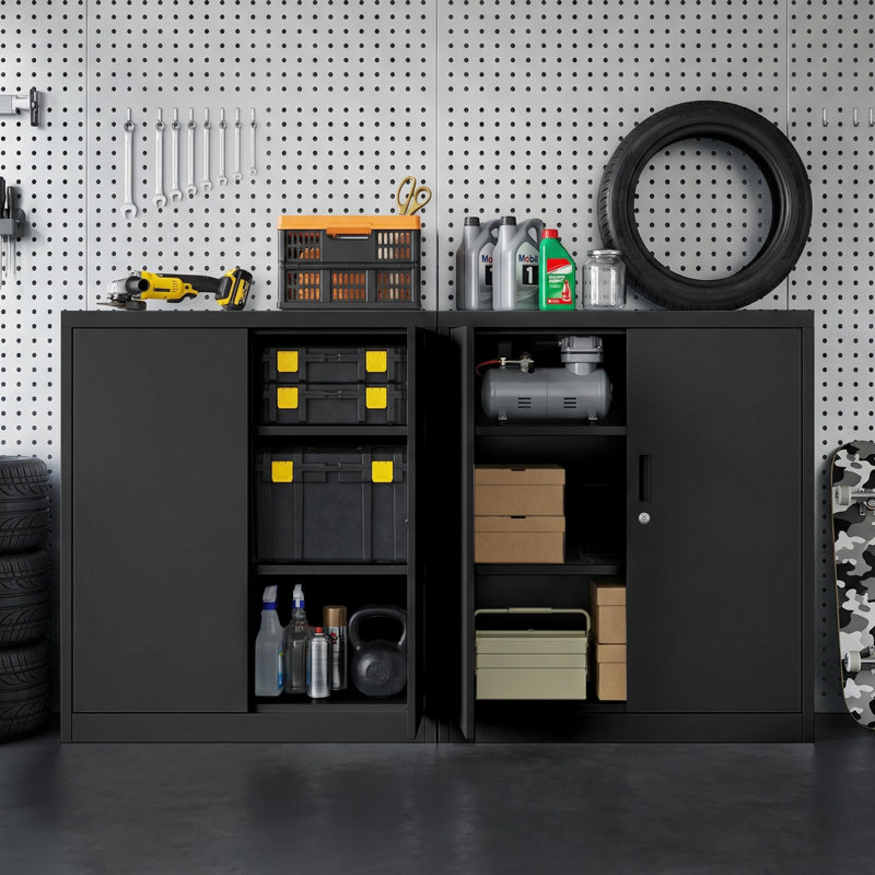 File Cabinet, Black