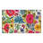 Floral Bloom Multicolor Machine Washable Area Rug - Non-Slip, Stain-Resistant, Modern - 3'x5'-950519653