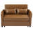 Convertible Sleeper Sofa with Integrated USB Charging