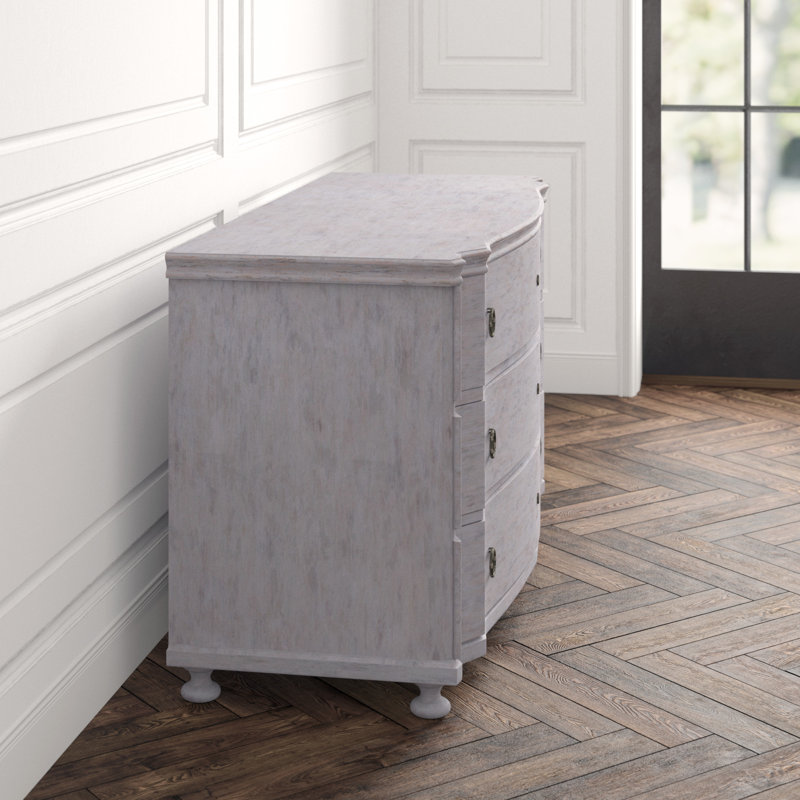 Maree 3 - Drawer Solid Wood Dresser