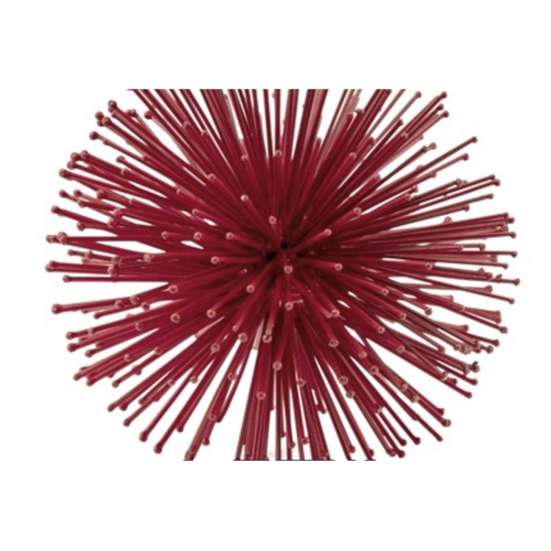 Grande sphère Erizo Spiked, H 8 po x l 8 po x P 8 po, Rouge