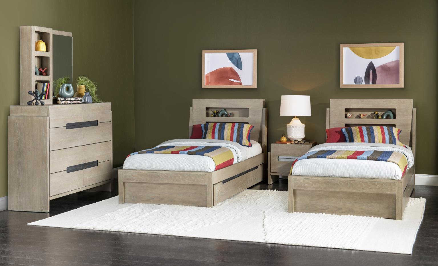 Klier Complete Panel Bed, Twin