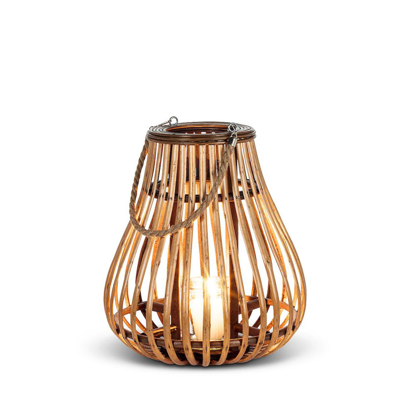 Tabletop Lantern, 11.5" H x 7" W x 7" D