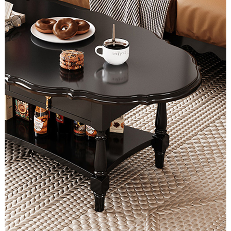 Table basse Minimalist, Noir, noir, noir, noir