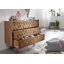 Mosayk Solid Wood 88cm W 3 - Drawer Chest of Drawers