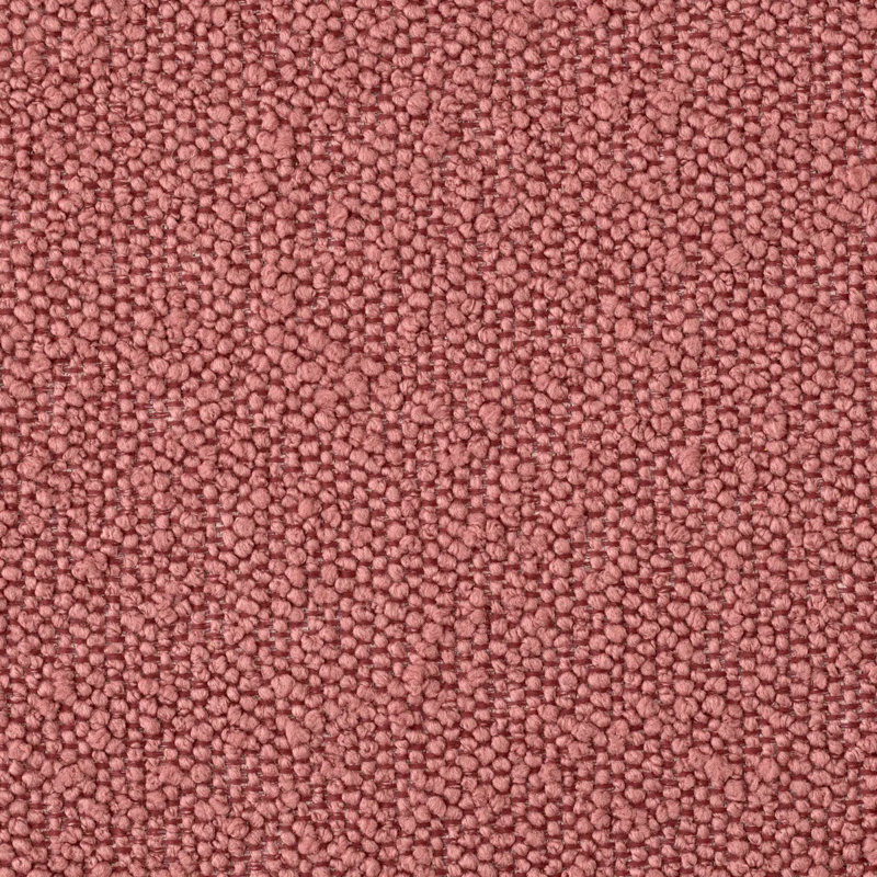 Mello Swivel Lounge Chair, Bouclé Rose Polyester Blend