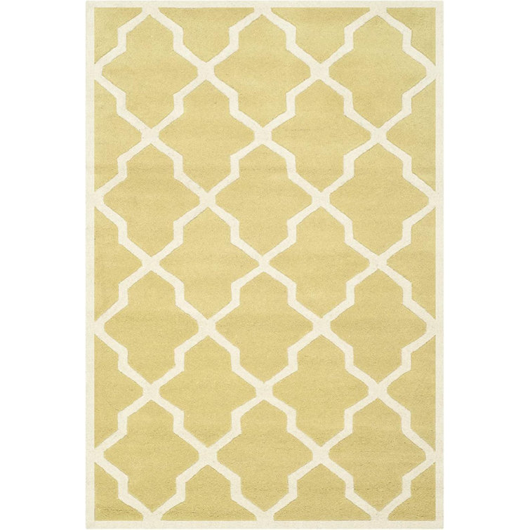 Carolene Hand Tufted Wool Geometric Rug