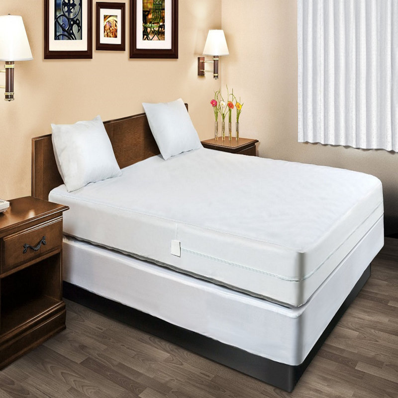 Encline Waterproof Zipper Mattress Protector Mattress Protector Case Pack, Twin XL