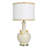 Ceramic Table Lamp - White Shade