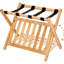 Porte-bagages pliant en bambou