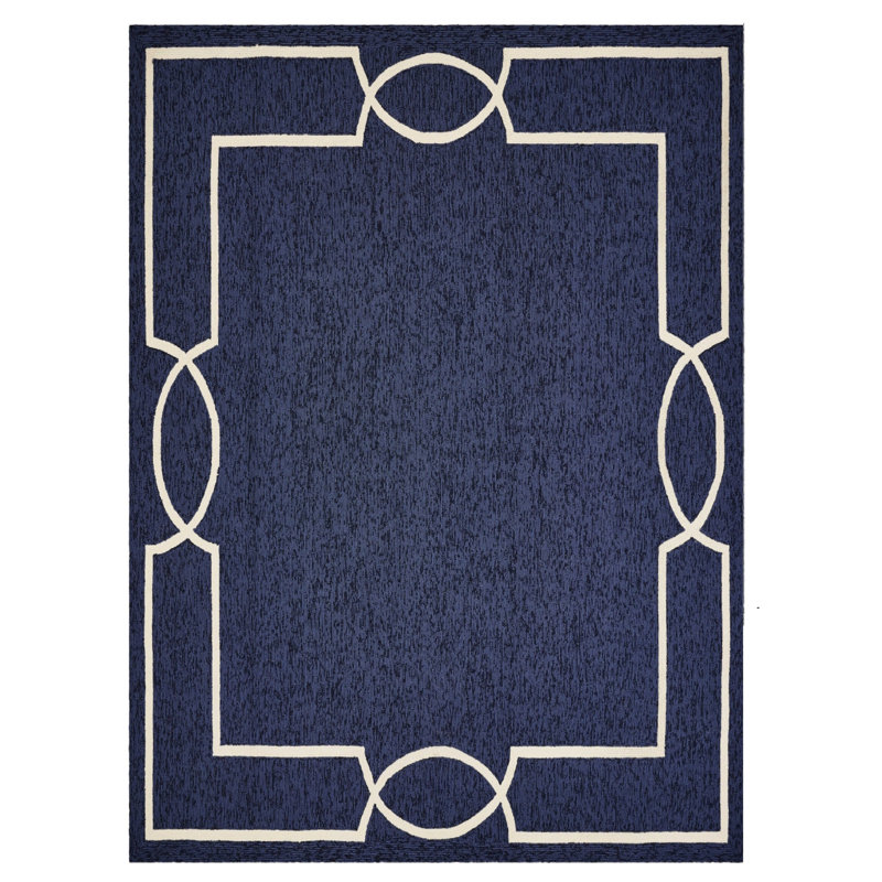 Tapis oriental rectangulaire en polypropylène tissé à la machine 6 pi 6 po x 9 pi 6 po Anvers