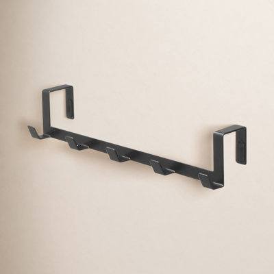 Yamazaki Home Wide Over-the-Door Steel Coat Rack