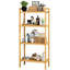 Goyette Solid Wood Freestanding Bathroom Shelves