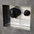 50,000 Square Heating Fireplace - Iron, Rust-, Matte Fire Pit Chic