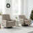 Camel Polyester/Fabric/Boucle est en rupture de stock