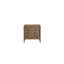 Table de chevet 3 tiroirs avec finition USB au lait