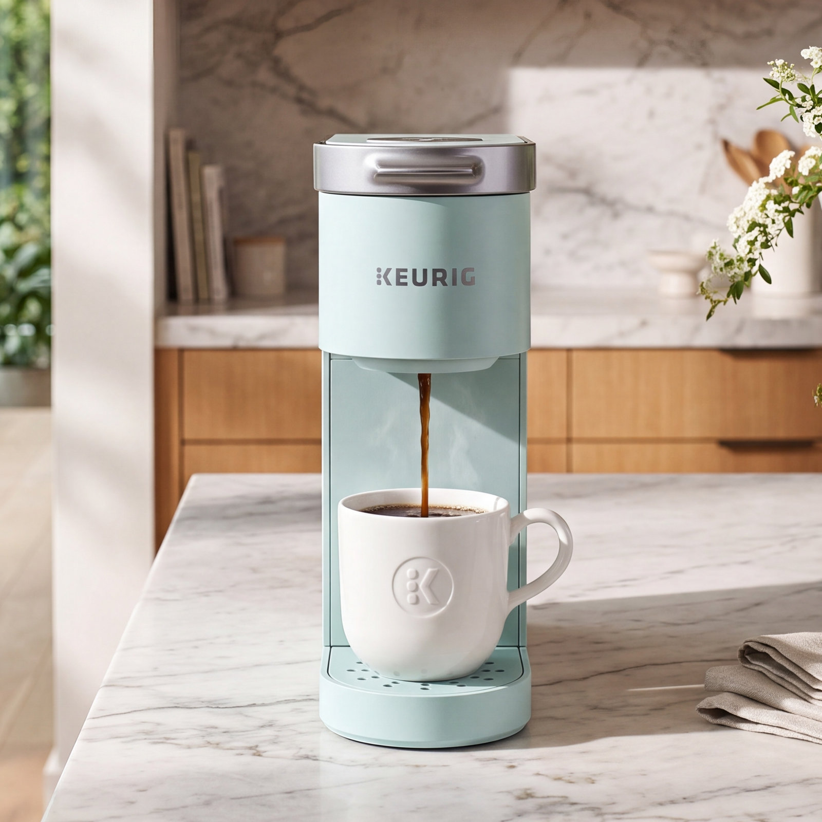 Keurig K-Mini Single-Serve Pod Coffee Maker, Oasis