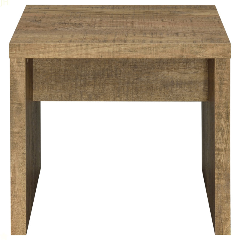 Brianna Mango Square Engineered Wood End Table