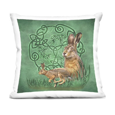  Geometric Polyester Throw Pillow