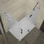 Cabine de douche sans cadre Avalux GS l 43 po x P 38 po x H 72 po-97233687
