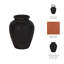 Sagebrook Home's Andrelisa Elegant Terracotta Vase - Perfect for Any Room-89110022