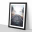 Train Tracks in the Mist - Picture Frame Painting Print-56855802-56855805